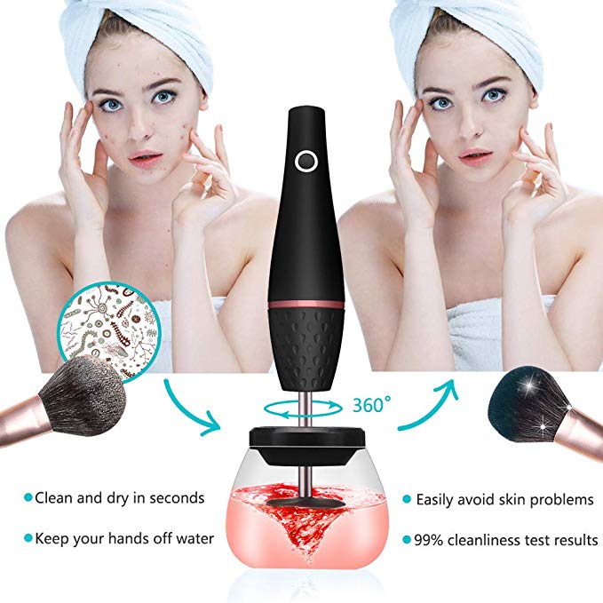 GlamUp: Makeup brush cleaner electric