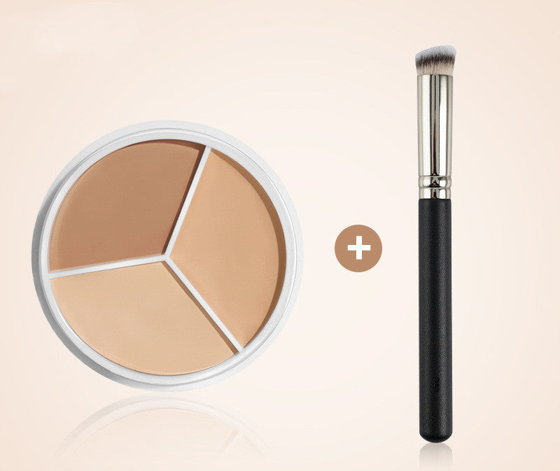 GlamUp: Three-color Concealer Waterproof Without Makeup